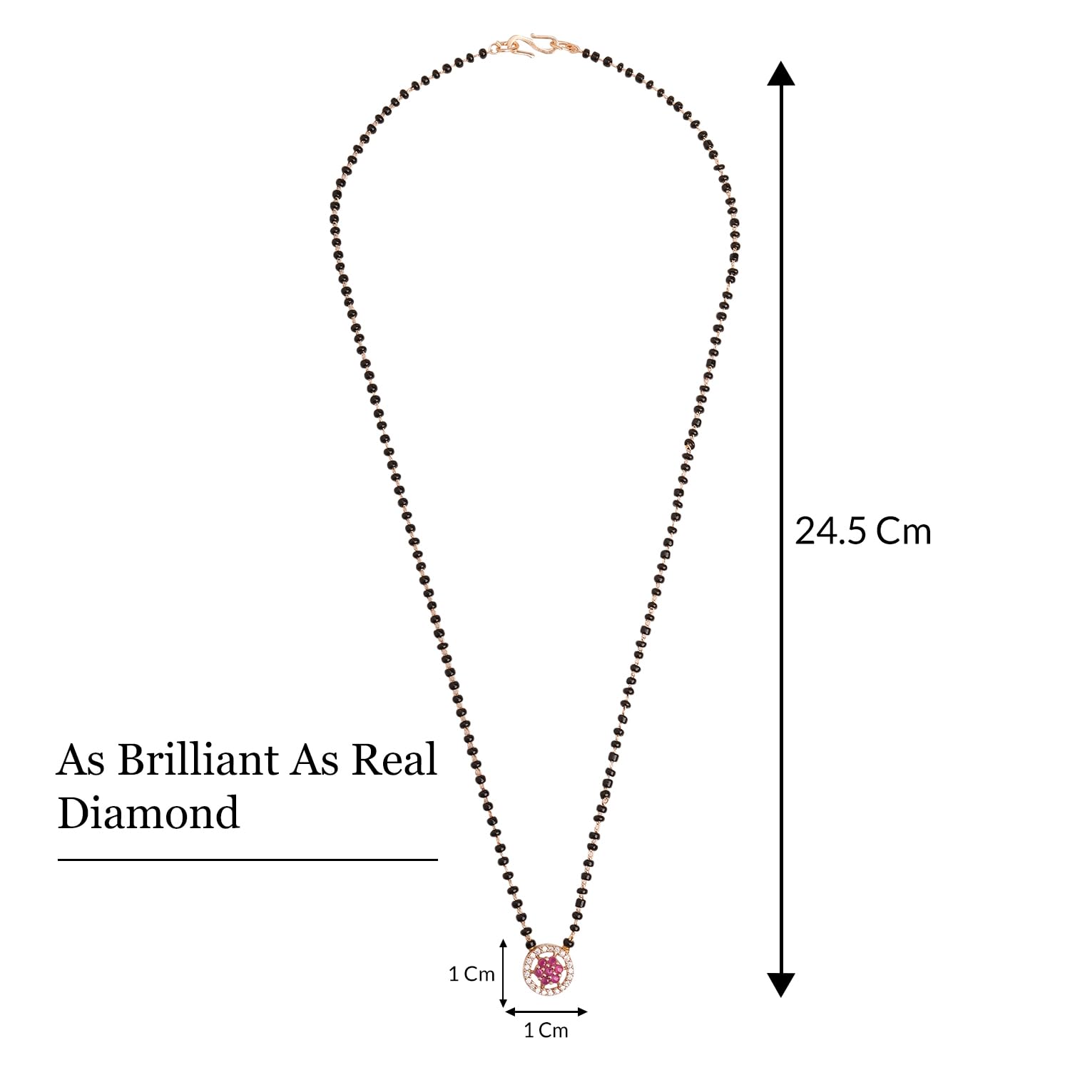 American Diamond Mangalsutra Set for Him & Her